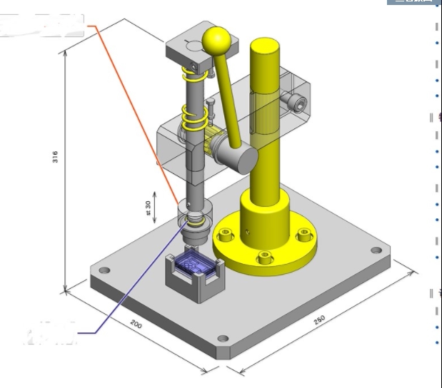 圆柱形工件旋转定位夹具旋转固定机构自由导向焊接夹具机械手