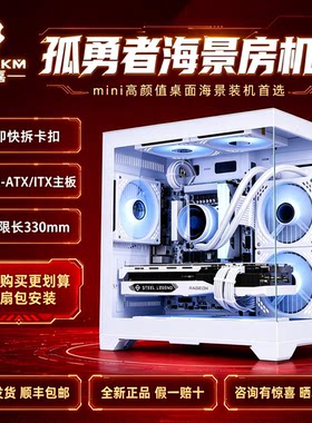 玩嘉孤勇者MINI白色海景房机箱
