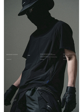 RL | REINDEE LUSION 对称立裁结构拉链袋机能冰爽速干短袖T恤2色