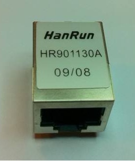HR901130A   以太网连接器  RJ45  带LED灯