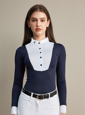 Marcel Bisset 女士马术上衣 春季马术女款T恤 马术T恤女 570/621