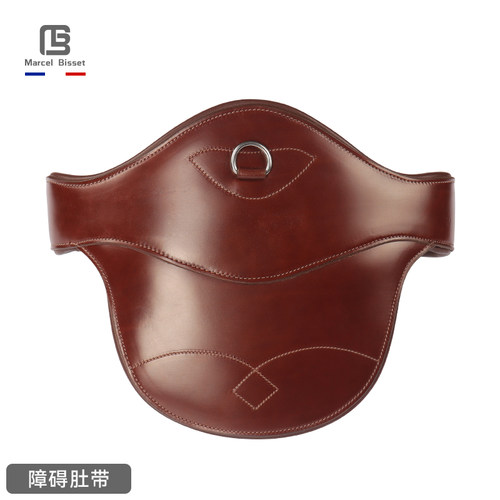 MarcelBisset牛皮马术肚带