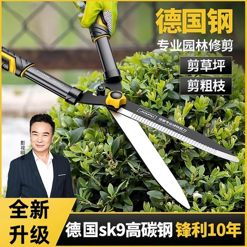 德国品质修枝剪剪树枝专用剪刀大省力园林园艺修花果树绿篱剪树木