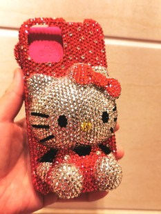 iphone15 maxHellokitty钻贴钻手机壳 网红kitty 11pro