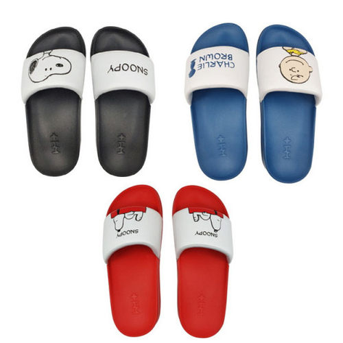 韩国代购舒适史努比eva坡跟拖鞋