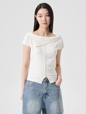 8seconds8秒叉针织短袖T恤衫