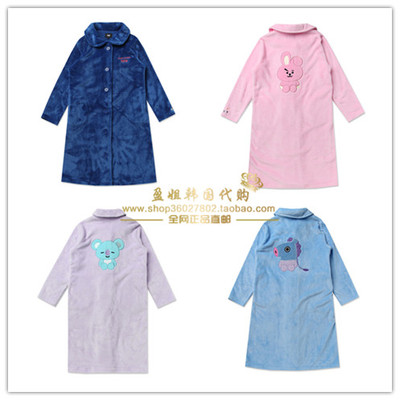 韩国代购防弹少年情侣睡衣