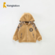 童泰儿童连帽外套春秋季 男宝宝上衣中小童休闲衣服学院风外出服