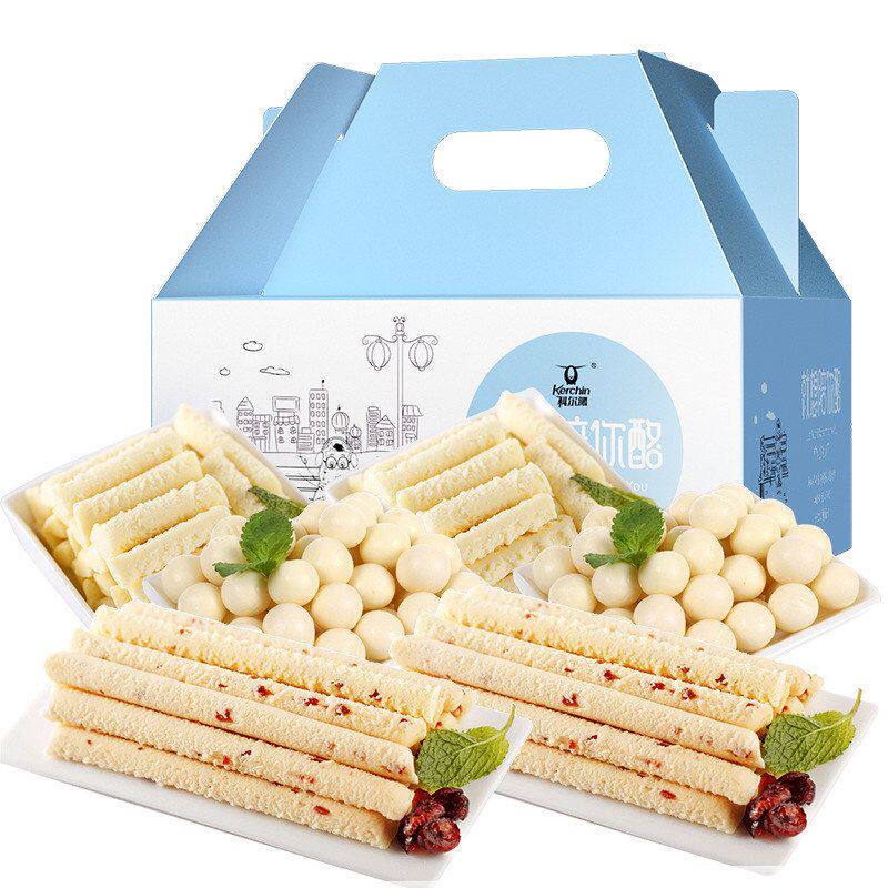 科尔沁奶制品礼盒600g厂家直发