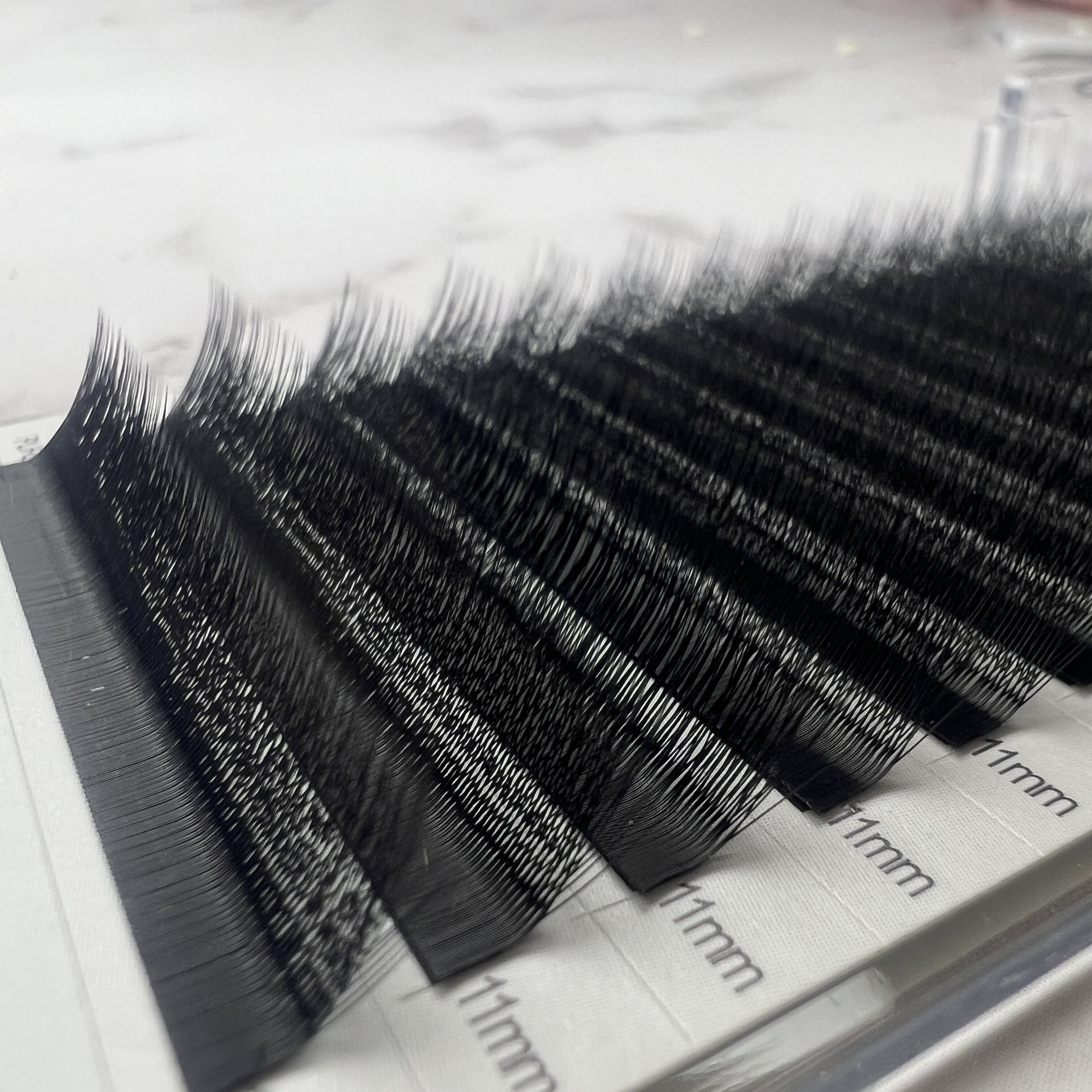 小绒花火花三叶草美睫店专用不散根LC小双同款