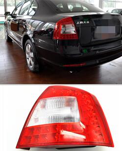 斯柯达明锐后尾灯总成老明锐后车灯尾灯灯壳灯罩后大灯精品配件