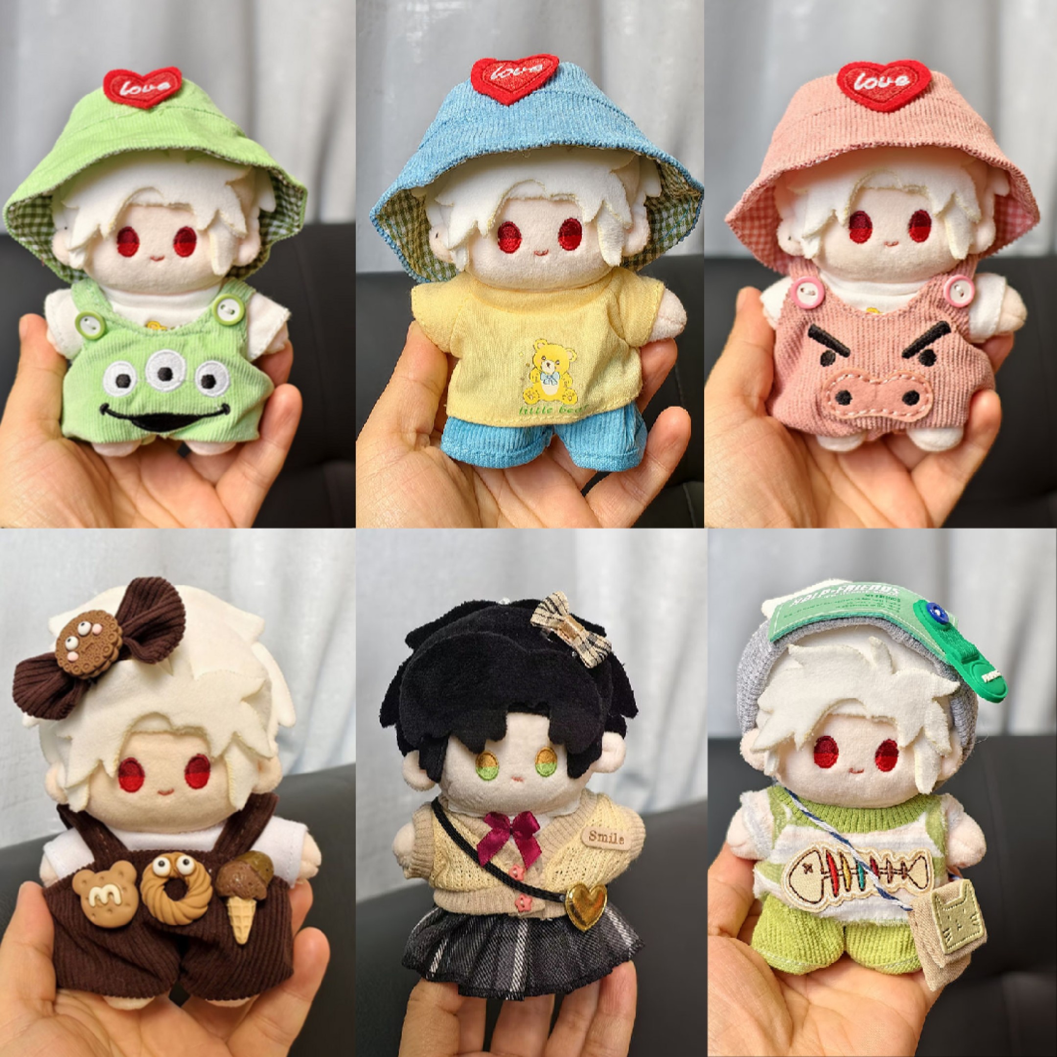 仅衣服】沈星回娃衣秦彻棉花娃娃衣服10cm着替16cm玩偶潮流娃衣酷,模玩/动漫/周边/娃圈三坑/桌游,棉花娃娃/毛绒玩具娃衣,淘宝优惠券,粉丝福利购,淘宝优惠卷