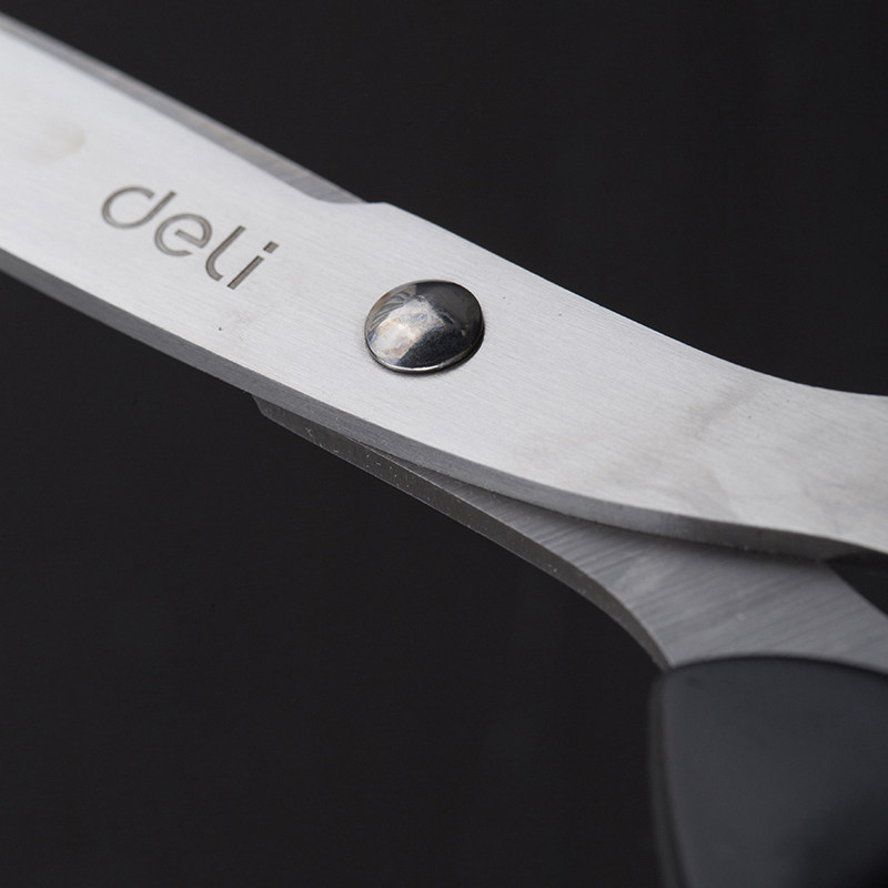 델리 6034 학생수제종이가위 편리한 사무용품 스테인레스 아트 뾰족하지 않은 둥근머리 안전