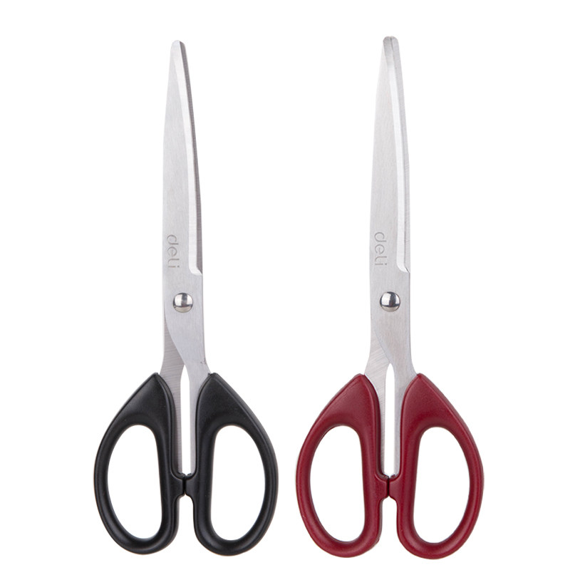 델리 6034 학생수제종이가위 편리한 사무용품 스테인레스 아트 뾰족하지 않은 둥근머리 안전