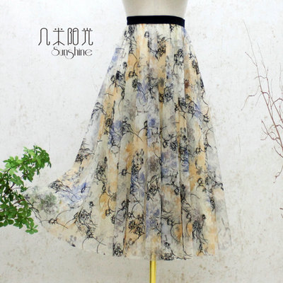 长裙仙女裙百搭修身气质半身裙