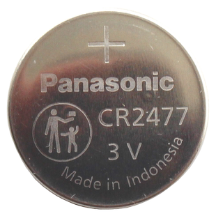 松下CR2477纽扣电池3V进口锂电池2477圆形大容量扭扣 大厚钮扣电磁子 原装扣式LITHIUM BATTER适用人员定位卡