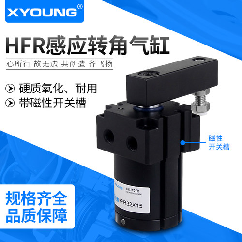 XYOUNG心扬带磁转角下压气缸HFL