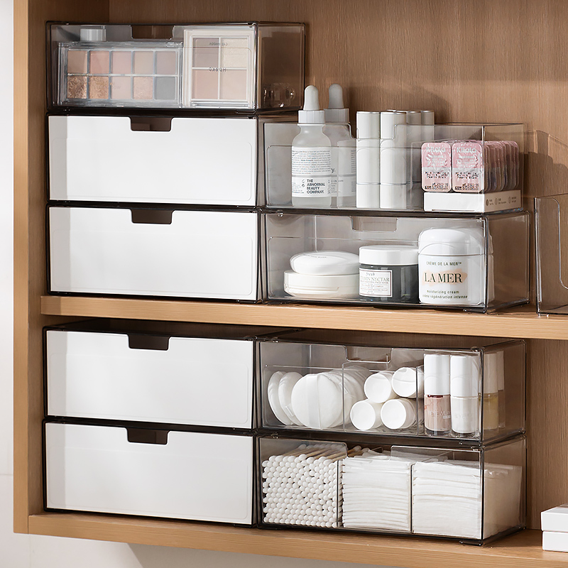 镜柜收纳盒化妆品口红面膜置物