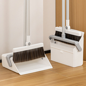 磁吸扫把簸箕套装 扫帚扫地笤帚刮水器畚斗折叠三件套 家用2024新款
