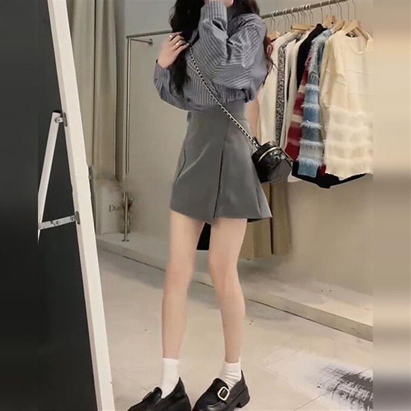 2026年春秋季新款小个子韩系穿搭一整套装半身裙裤气质高级感女装