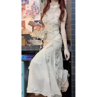 新中式国风改良旗袍裙御姐独特绝美连衣裙2025夏季新款复古裙子女