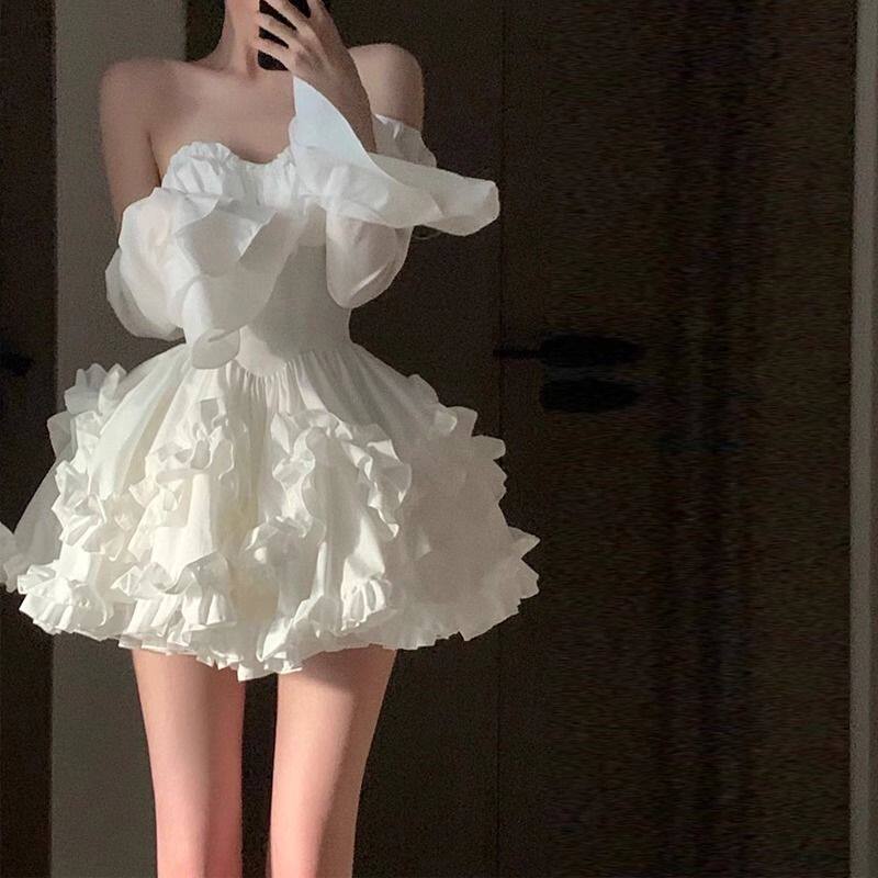 生日小礼裙高端轻奢小众聚会成人礼礼服高级感在逃公主蓬蓬连衣裙