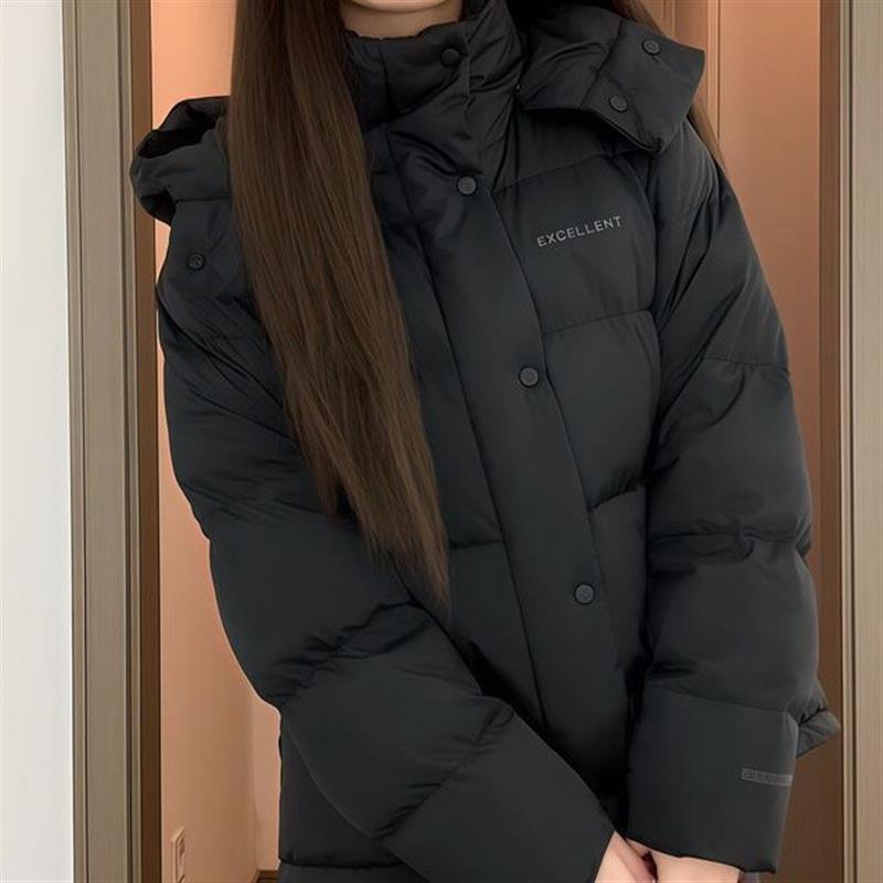 爆款泡芙面包服女款小个子加厚棉服秋冬季潮流时尚收腰显瘦外套