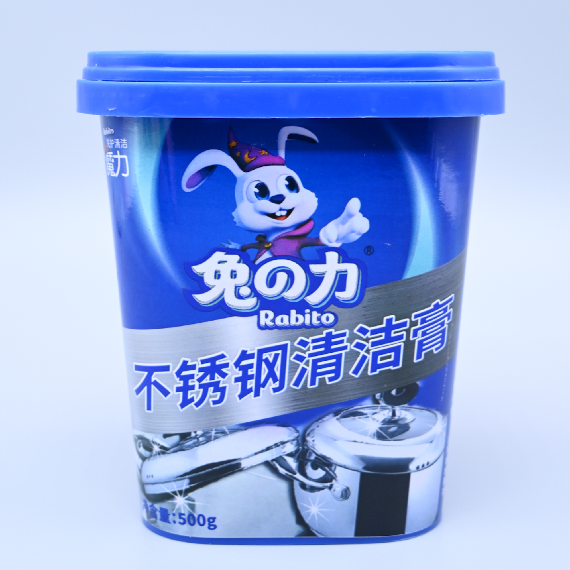 兔力不锈钢清洁膏油垢清洁剂清洗锅底黑垢油污焦渍除锈强力去污粉