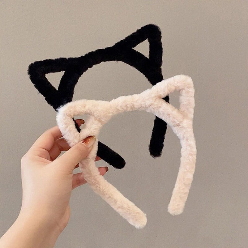 耳朵发箍猫耳朵发饰女秋冬百搭