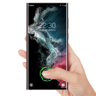 适用三星s22ultra手机膜S23+菲林膜全胶十s24ultra钢化膜全屏S24保护贴膜原厂plus原装s22u水凝全包高清软膜