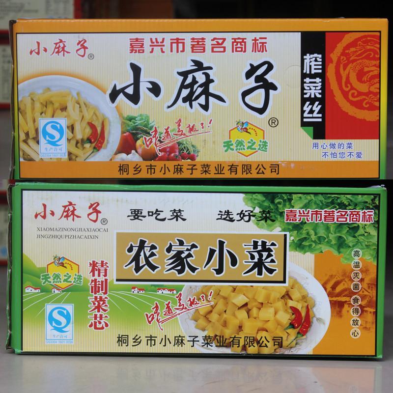 小麻子农家小菜酱菜精制榨菜丝整箱118gX40包 可口下饭香脆美味