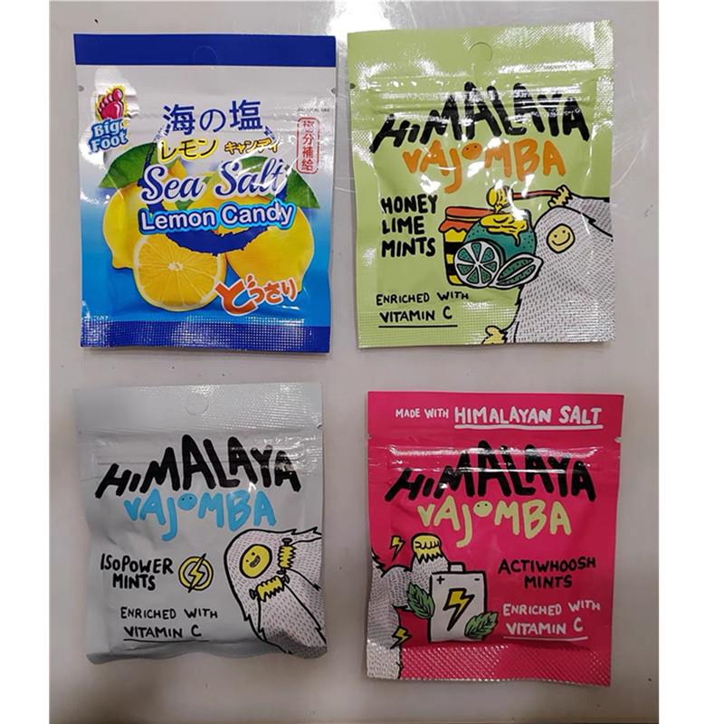 海盐咸柠檬糖薄荷糖himalaya马来西亚咸柠糖果休闲零食
