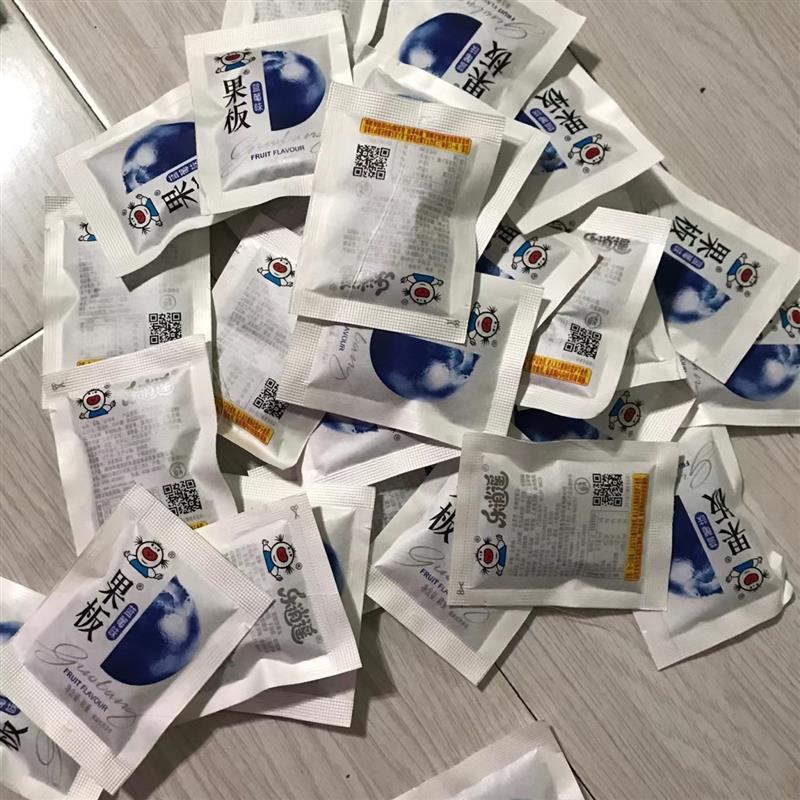 果板果冻片380g盒装装水果冻0零脂肪拖肥果味休闲零食