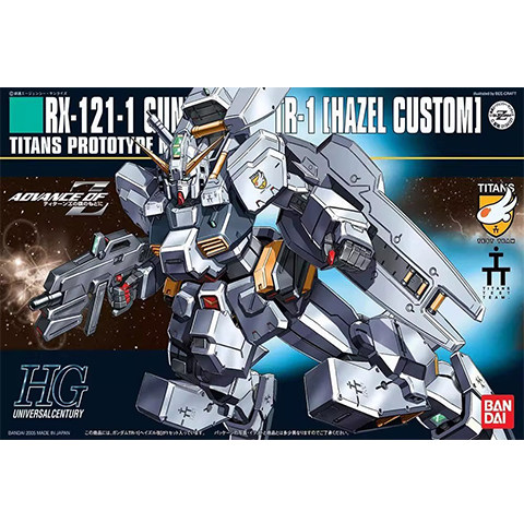 万代 HGUC 056 1/144 RX-121-1 白海兹尔改 现货