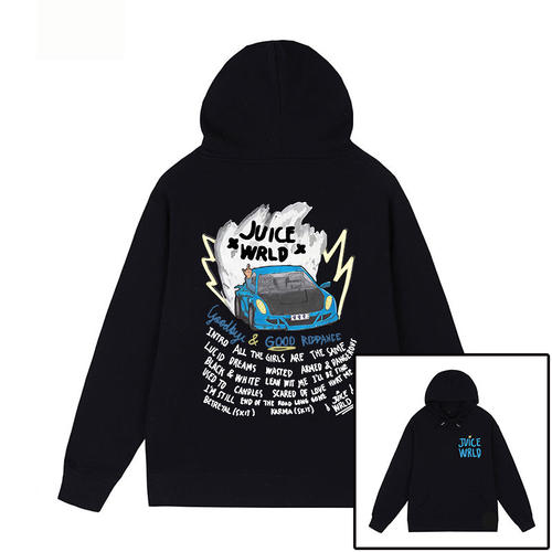 JUICEWRLD嘻哈连帽卫衣