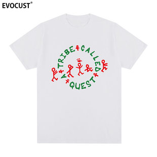 A TRIBE CALLED QUEST短袖T恤嘻哈美式复古男女休闲Can I Kick It