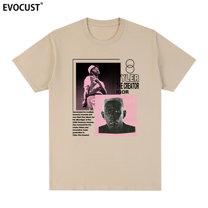 Tyler  the Creator短袖T恤泰勒救世主golf wang嘻哈潮牌印花男女 - 封面