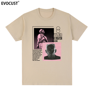 Tyler the Creator短袖T恤泰勒救世主golf wang嘻哈潮牌印花男女