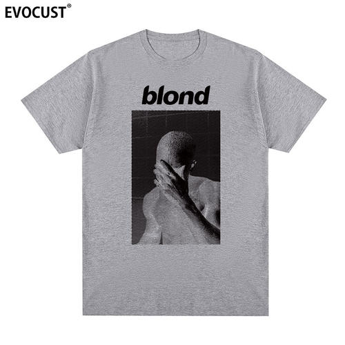 法海Frank Ocean短袖T恤Blonde黑白嘻哈街头男女美式INS高街休闲