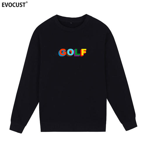 小花golf嘻哈圆领卫衣