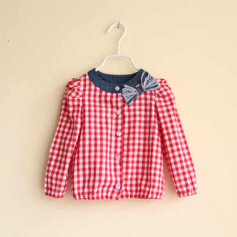 Chemise fille à manche longue - Ref 2087192 Image 1