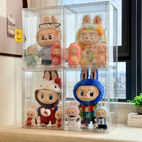 拉布布大娃前方高能rock展示盒