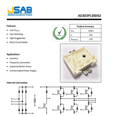 IGBT模块JG1B25P120DG2