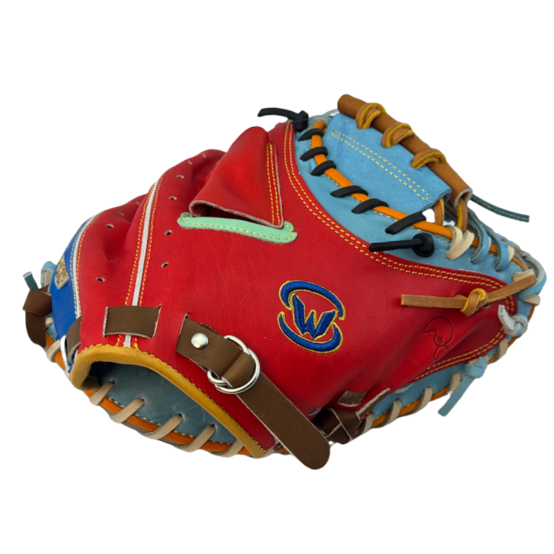 WHOSA专业全牛皮硬式棒球手套