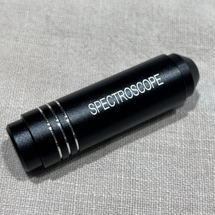 好用的手持式光栅分光镜(观察光谱和真假) 带皮套 宝石鉴定仪器