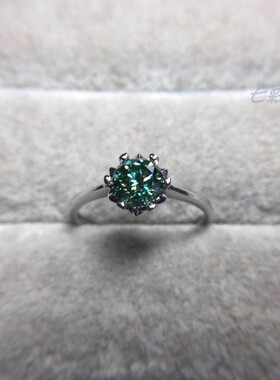 新货 绿色Moissanite莫桑石仿天然绿钻 专业精心挑选 可做首饰