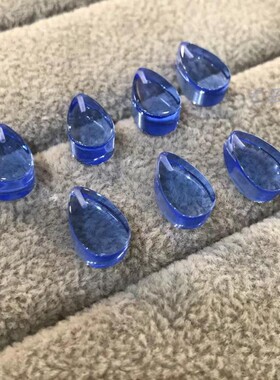 合成蓝水晶钴致色典型光谱