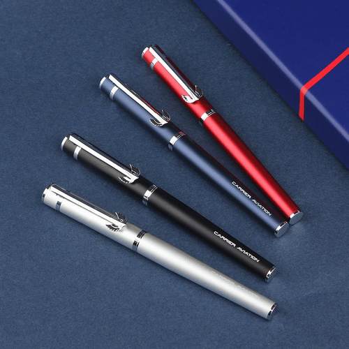 航母文创 英雄钢笔H605D舰载礼盒商务办公礼品金属钢笔套装