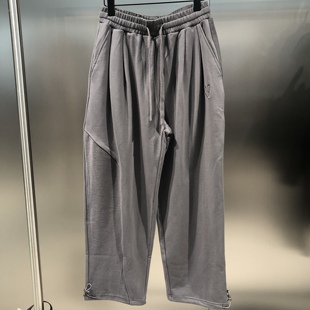 男女ADD4231088 2色特INXX STREET正品 23冬季 潮牌刺绣宽松休闲裤