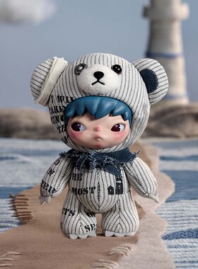 POPMART泡泡玛特小野HIRONO自由岛毛绒公仔挂件潮流礼物